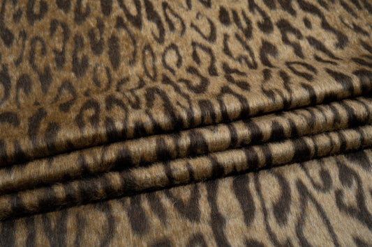 Animal Print Italian Wool - Prime Fabrics