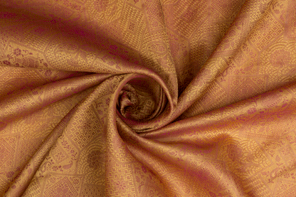Iridescent Dope-Dyed Silk - Purple and Gold - Prime Fabrics