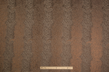Metallic Abstract Tweed - Brown - Prime Fabrics