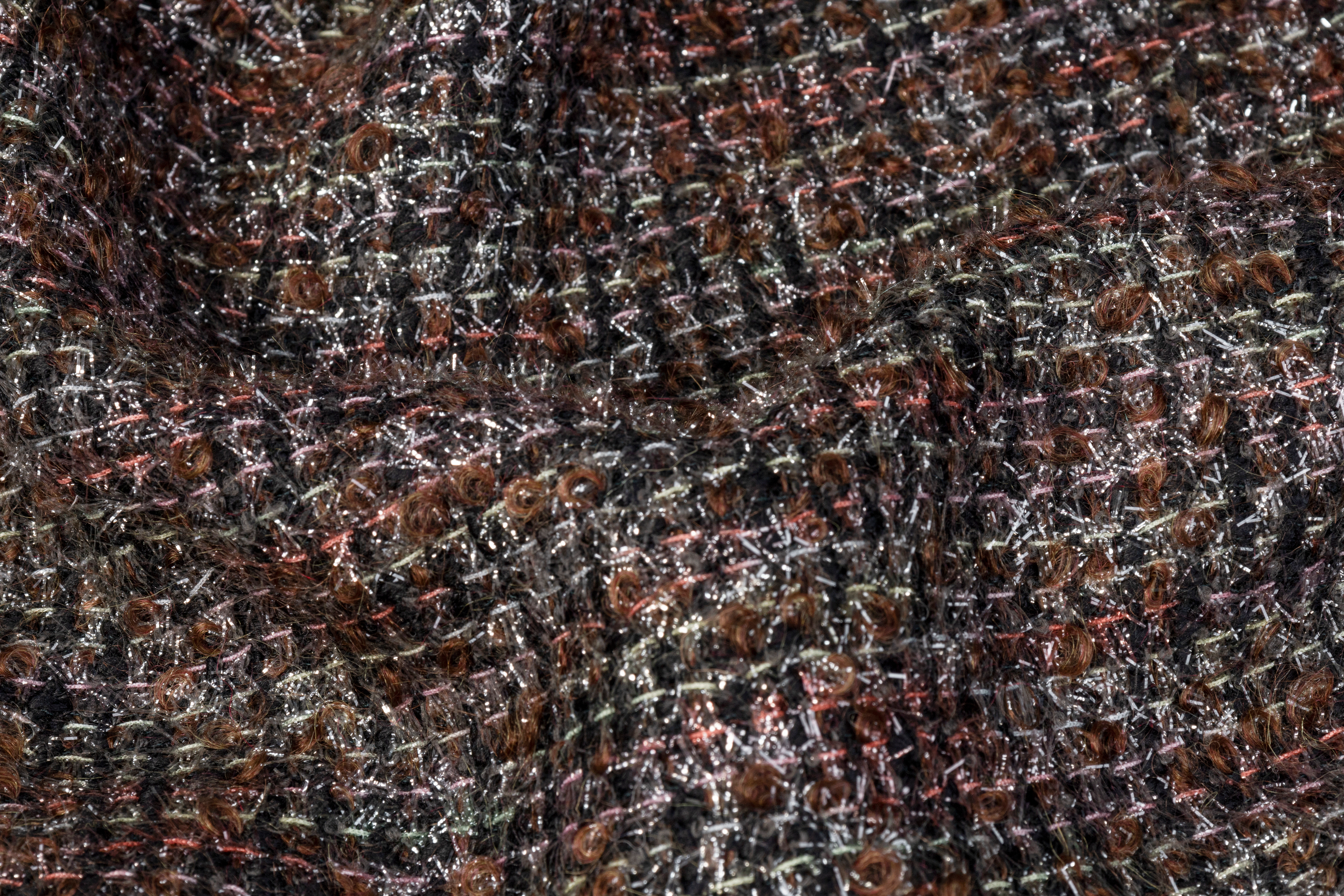 Metallic Wool Tweed - Multicolor - Prime Fabrics