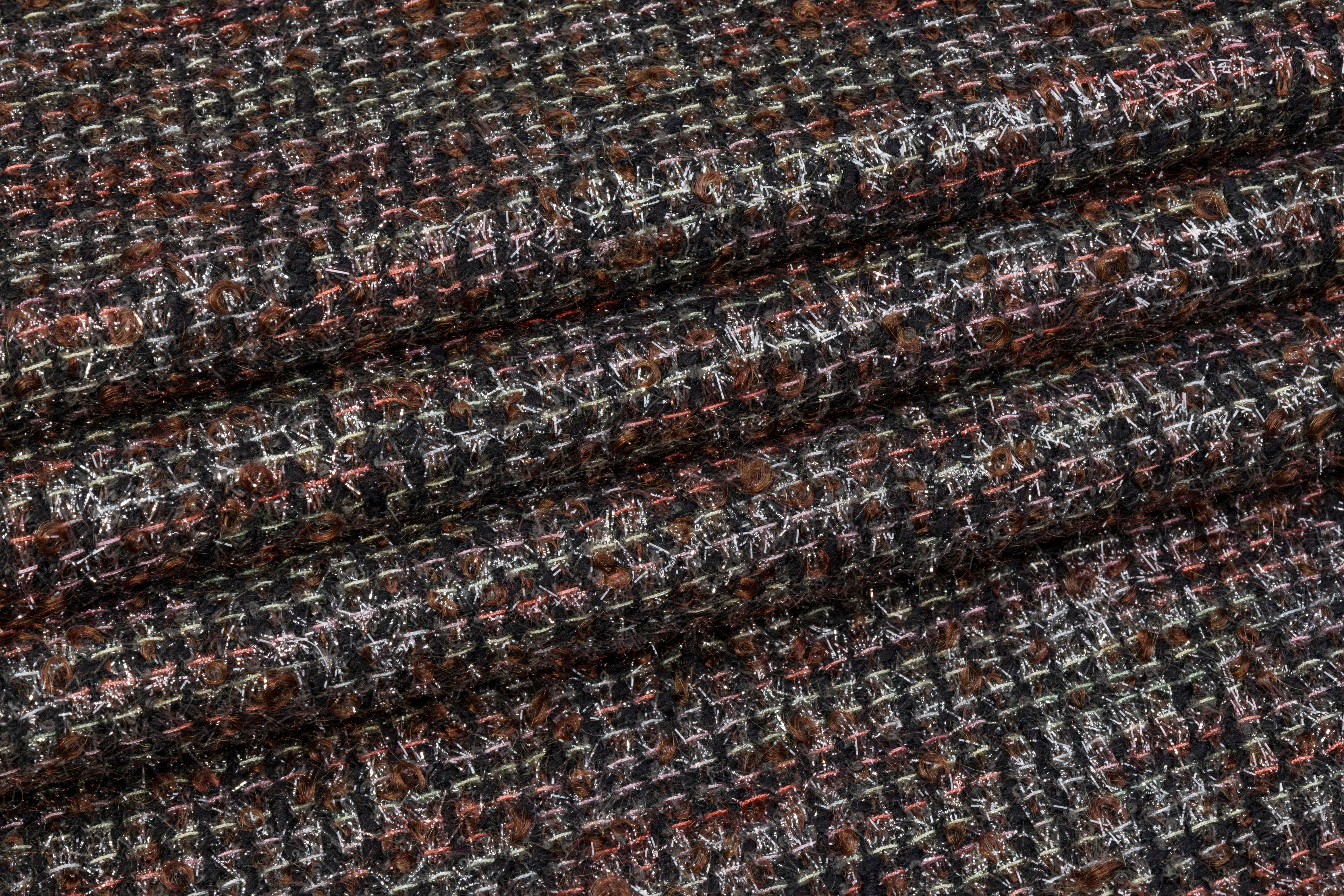 Metallic Wool Tweed - Multicolor - Prime Fabrics