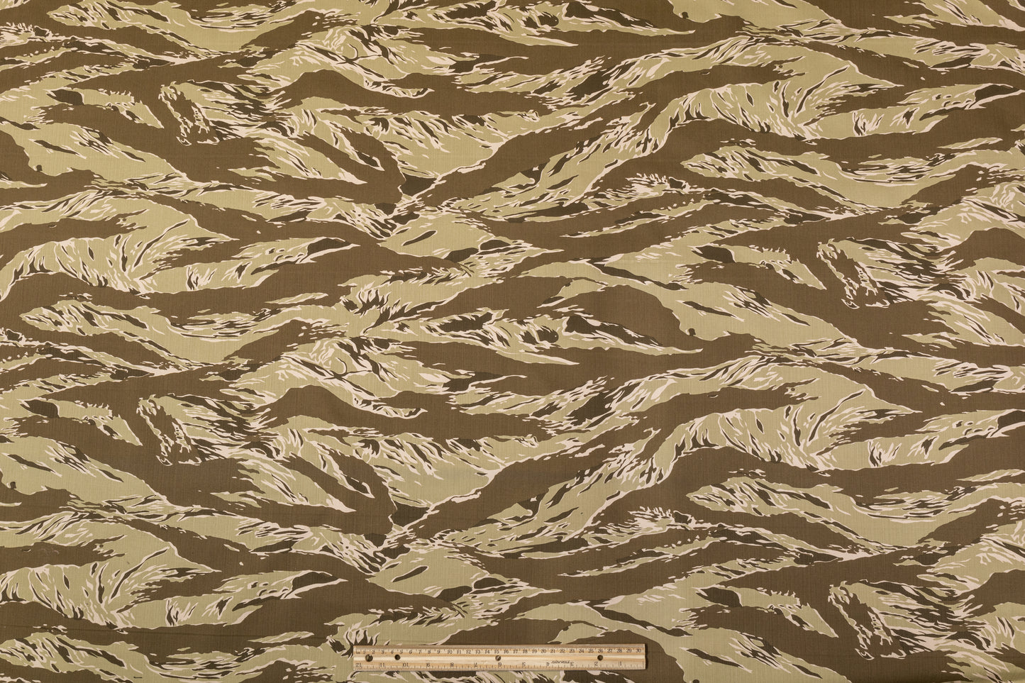 Camouflage Printed Denim - Light Khaki