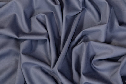 Stretch Wool Suiting - Blue Gray