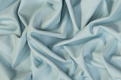 Stretch Wool Suiting - Light Blue