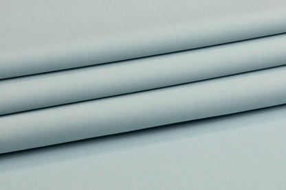 Stretch Wool Suiting - Light Blue