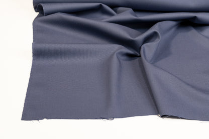 Stretch Wool Suiting - Blue Gray