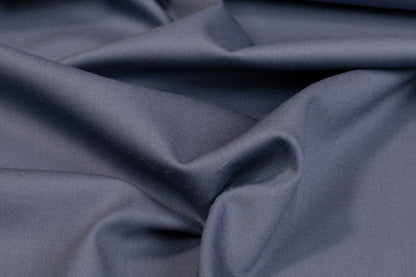 Stretch Wool Suiting - Blue Gray