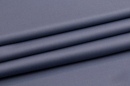 Stretch Wool Suiting - Blue Gray