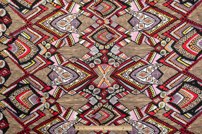 Abstract Printed Cotton - Multicolor