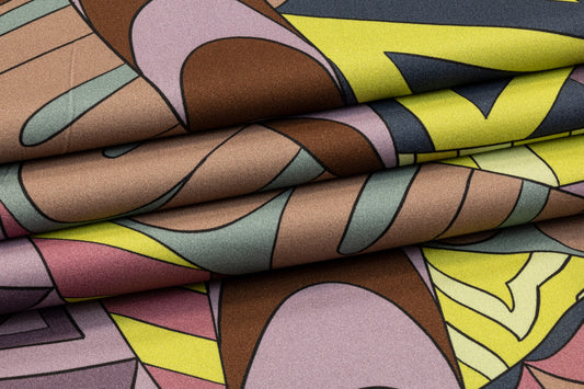 Pucci-Esque Italian Cotton - Multicolor