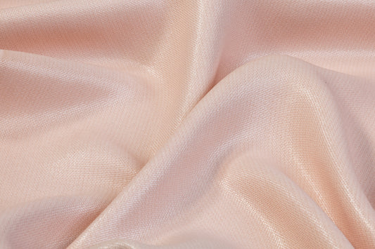 Laminated Linen - Baby Pink