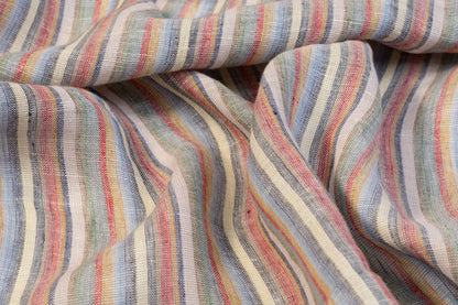 Striped Italian Linen - Multicolor