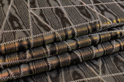 Italian Iridescent Moiré Brocade - Multicolor