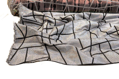 Italian Iridescent Moiré Brocade - Multicolor
