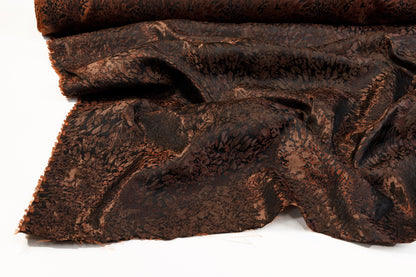 Abstract Metallic Brocade - Bronze
