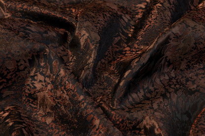 Abstract Metallic Brocade - Bronze