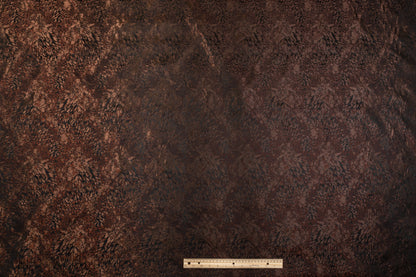 Abstract Metallic Brocade - Bronze