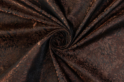 Abstract Metallic Brocade - Bronze