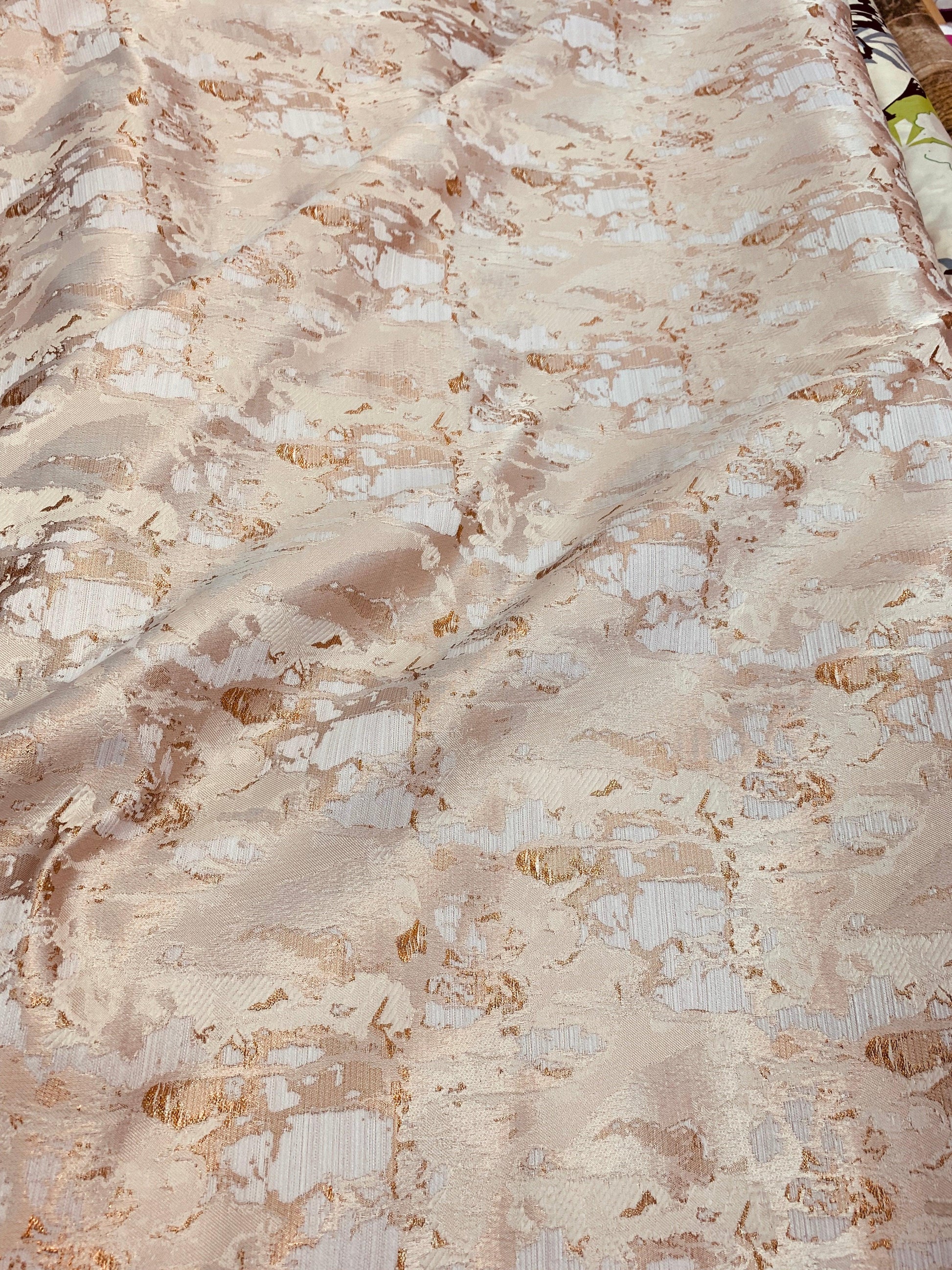 Beige Brocade - Prime Fabrics