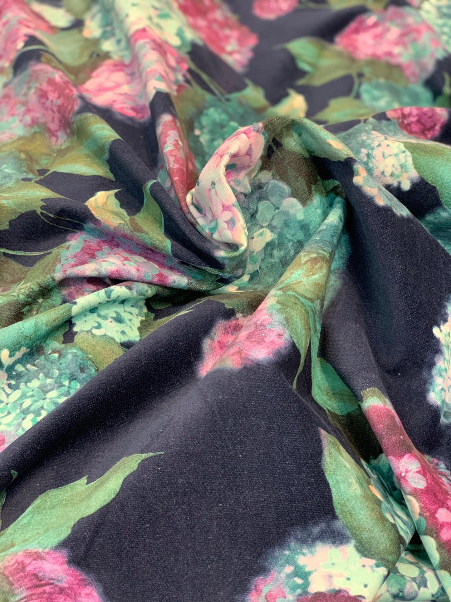 Multi-Color Floral Corduroy Cotton - Prime Fabrics