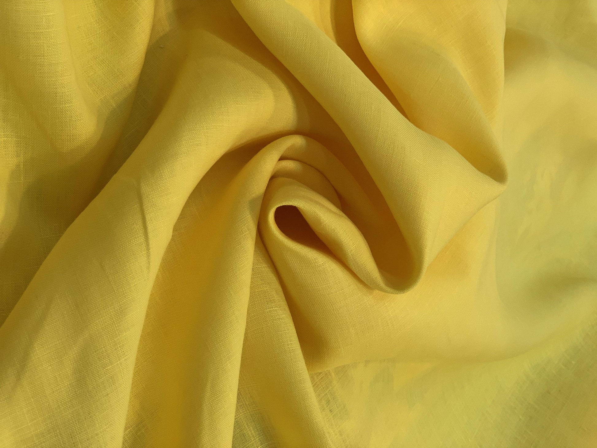 Yellow Italian Linen - Prime Fabrics
