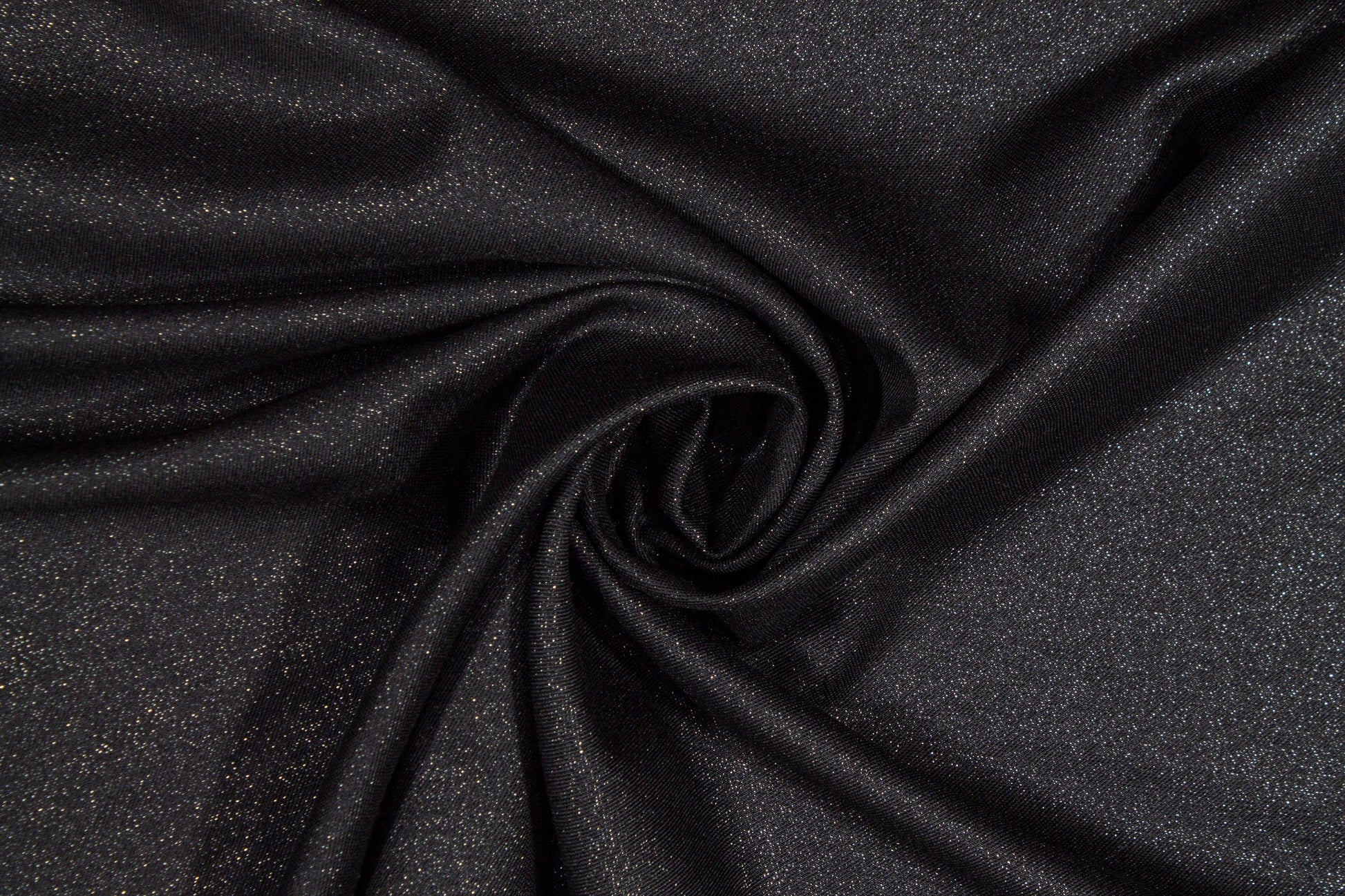 Black Metallic Italian Wool Suiting - Prime Fabrics