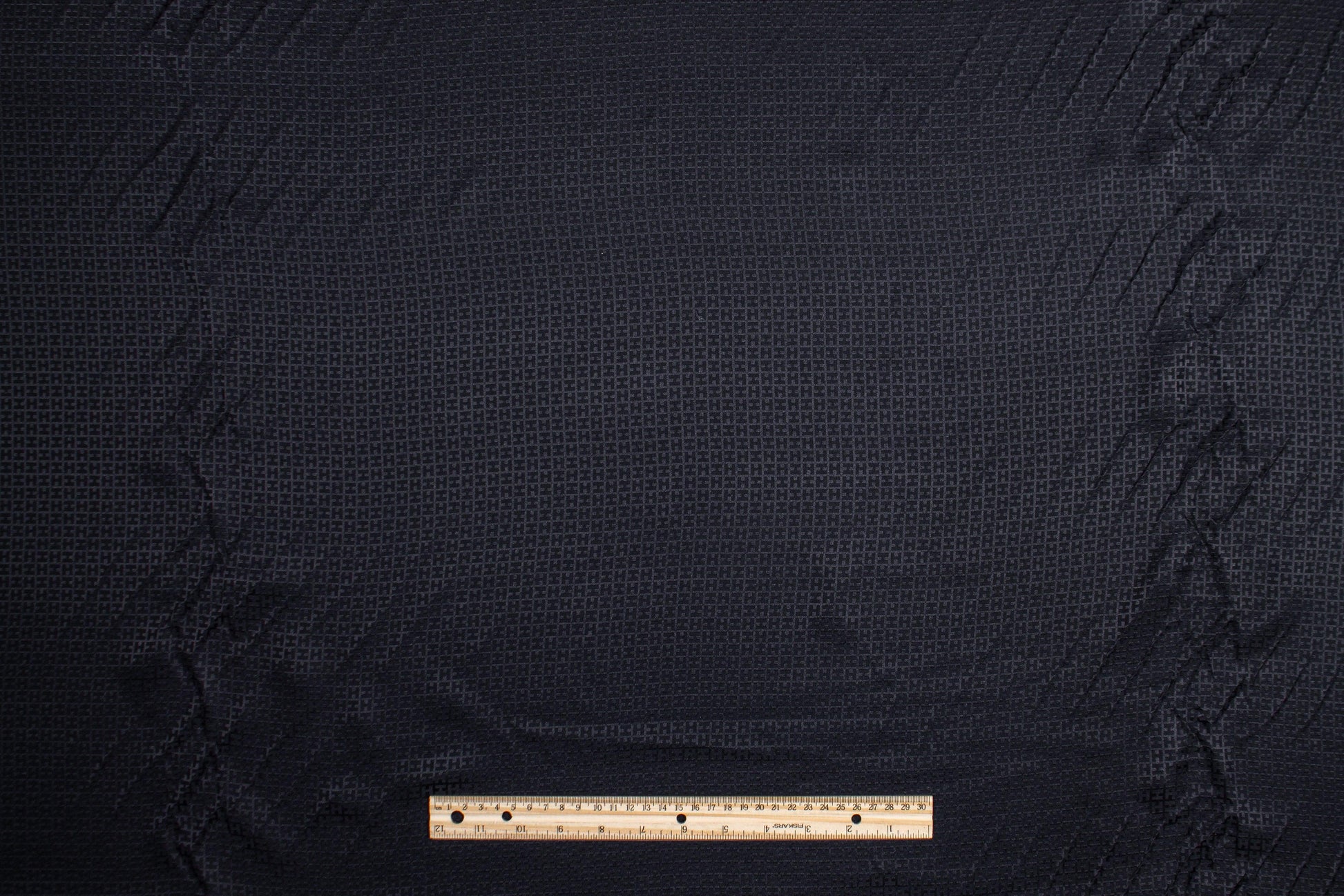 Lightweight Silk Jacquard - Navy Blue - Prime Fabrics