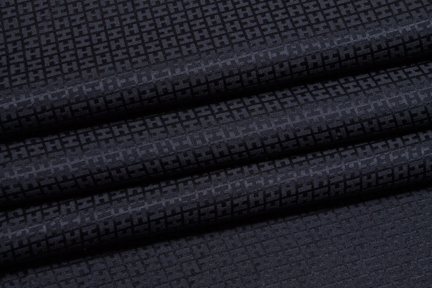 Lightweight Silk Jacquard - Navy Blue - Prime Fabrics
