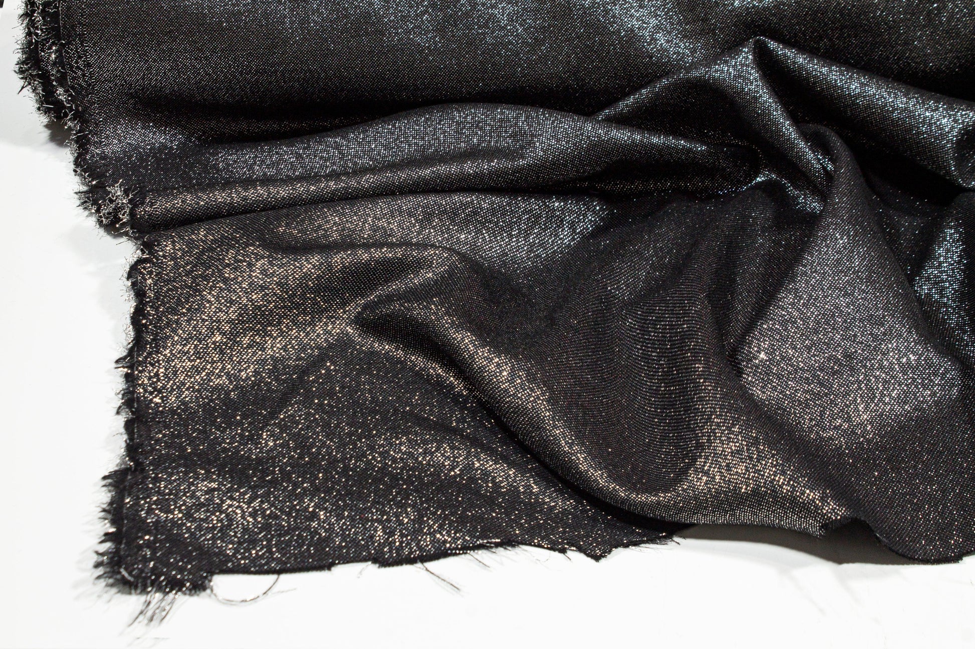 Charcoal Gray Metallic Italian Wool Suiting - Prime Fabrics