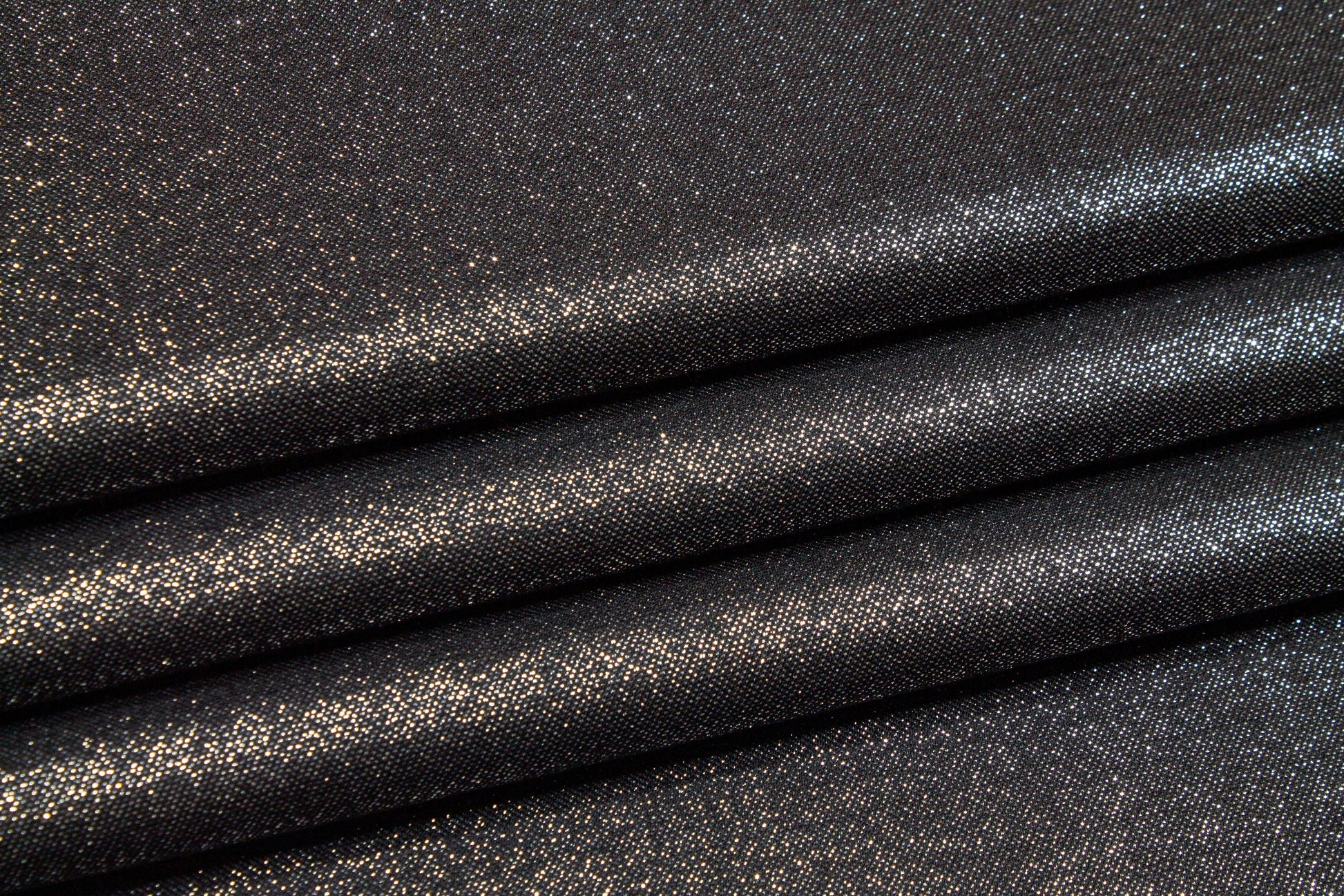 Charcoal Gray Metallic Italian Wool Suiting - Prime Fabrics