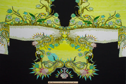 Roberto Cavalli - Viscose Crepe De Chine Panel - Prime Fabrics