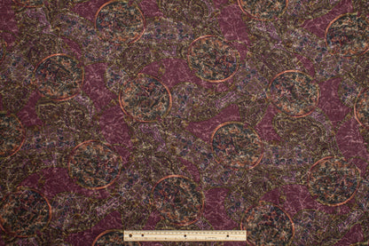Abstract Italian Viscose Crepe De Chine - Prime Fabrics