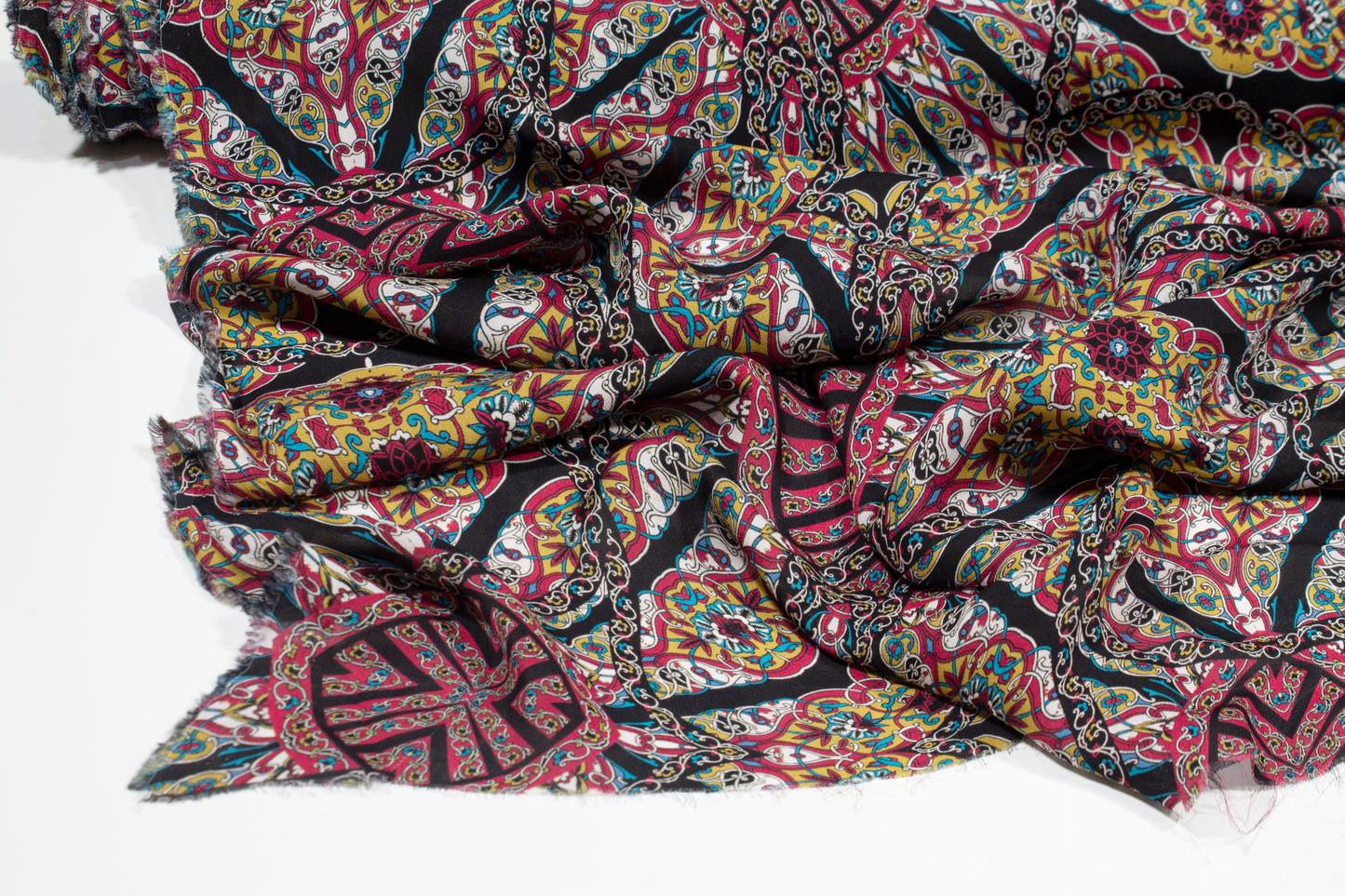 Abstract Silk Crepe De Chine - Prime Fabrics