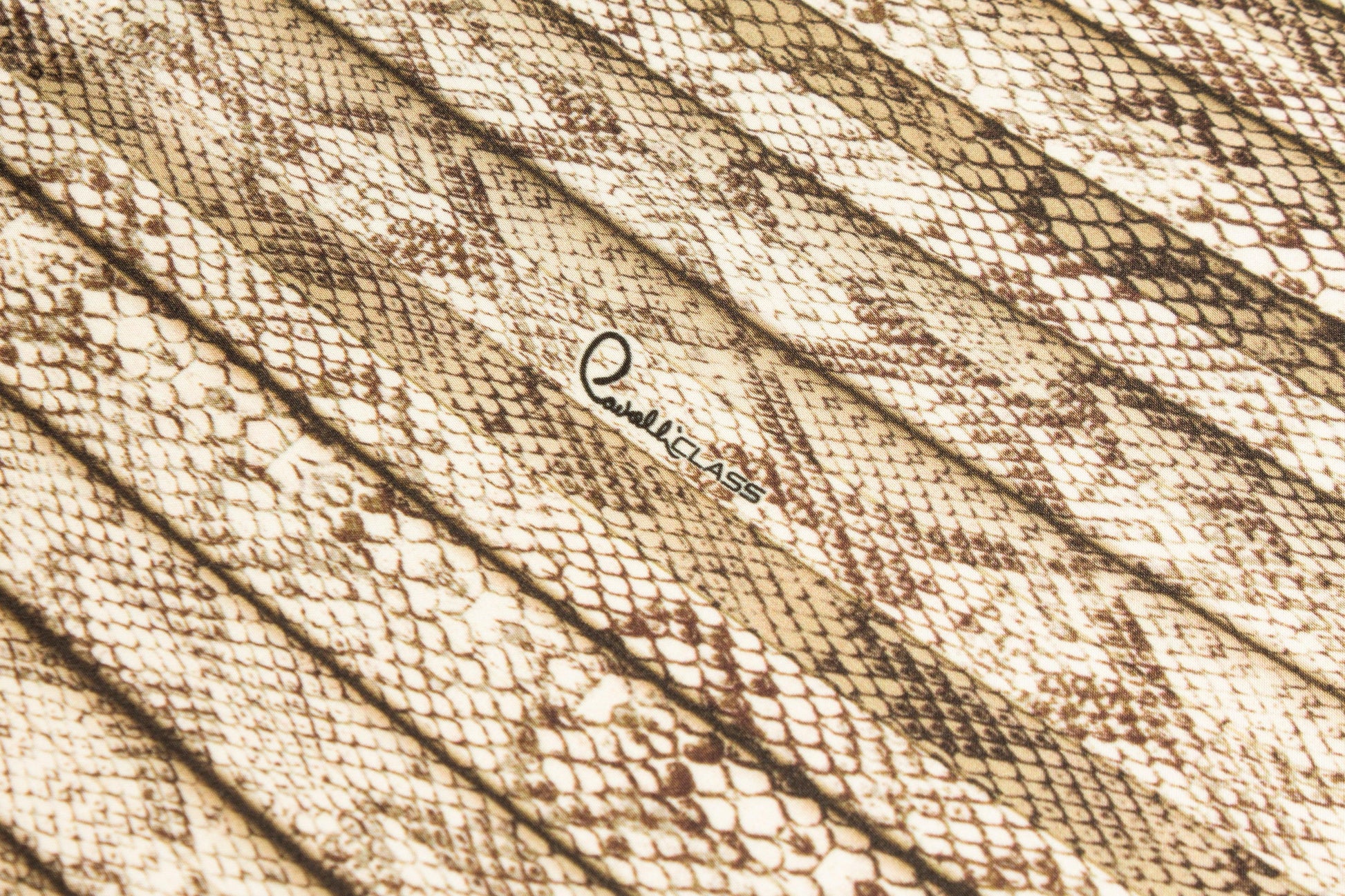 Roberto Cavalli - Snake Skin Silk Charmeuse - Prime Fabrics