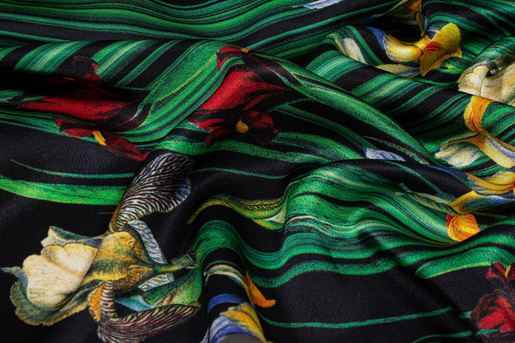 Roberto Cavalli - Heavy Viscose Charmeuse Panel - Prime Fabrics