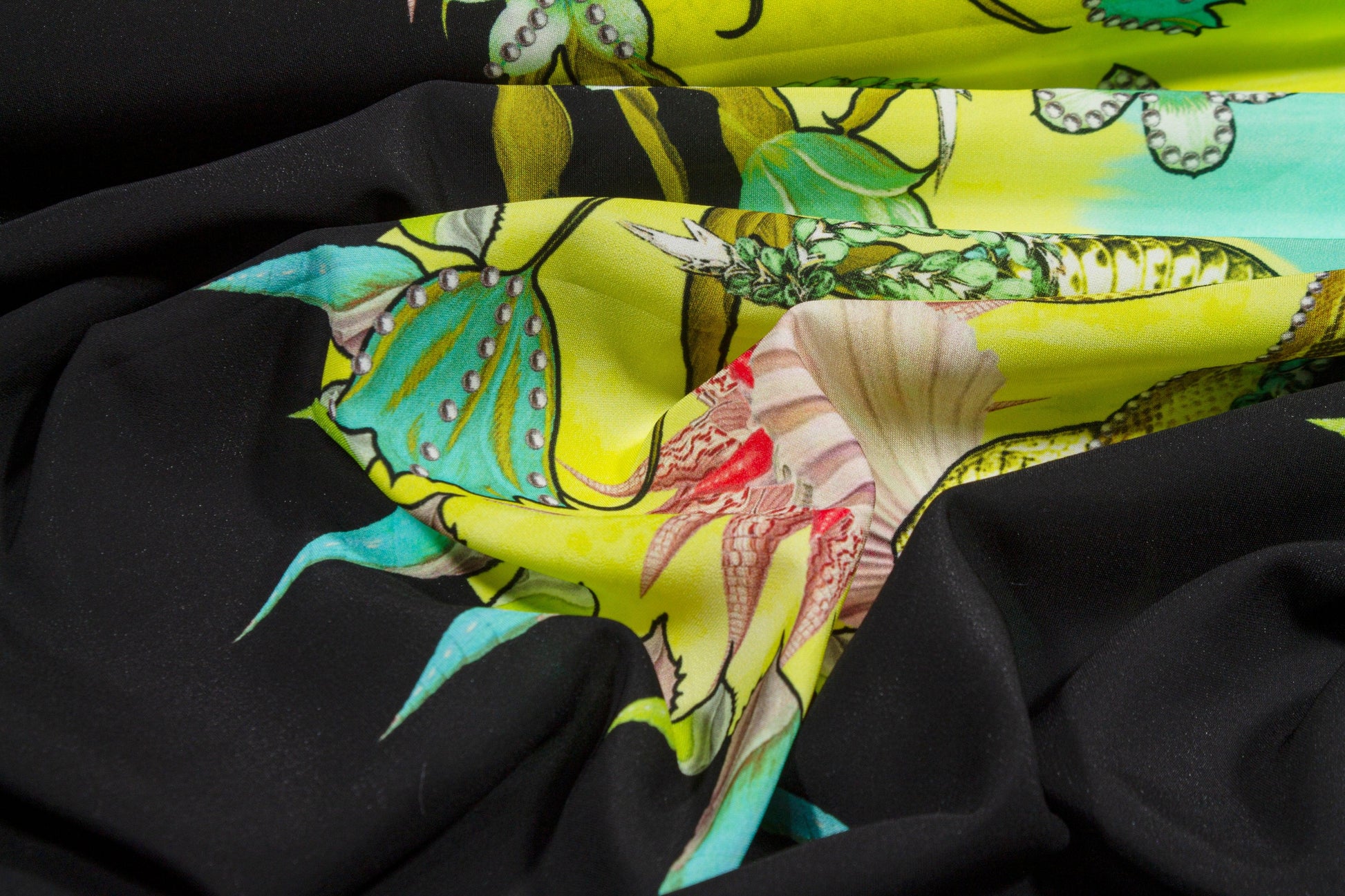 Roberto Cavalli - Viscose Crepe De Chine Panel - Prime Fabrics