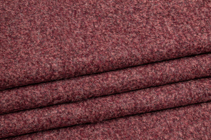 Brick Red Italian Wool Coating - Prime Fabrics