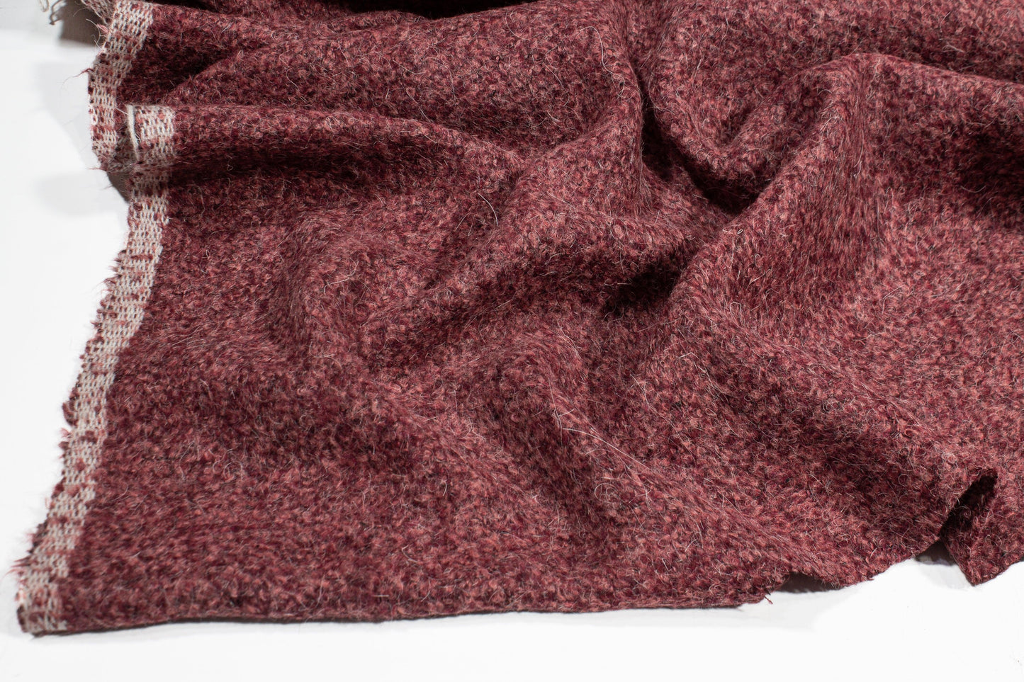 Brick Red Italian Wool Coating - Prime Fabrics