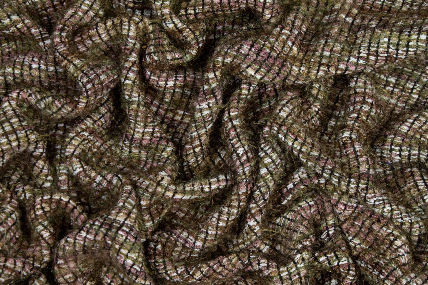 Green Poly Wool Knit - Prime Fabrics