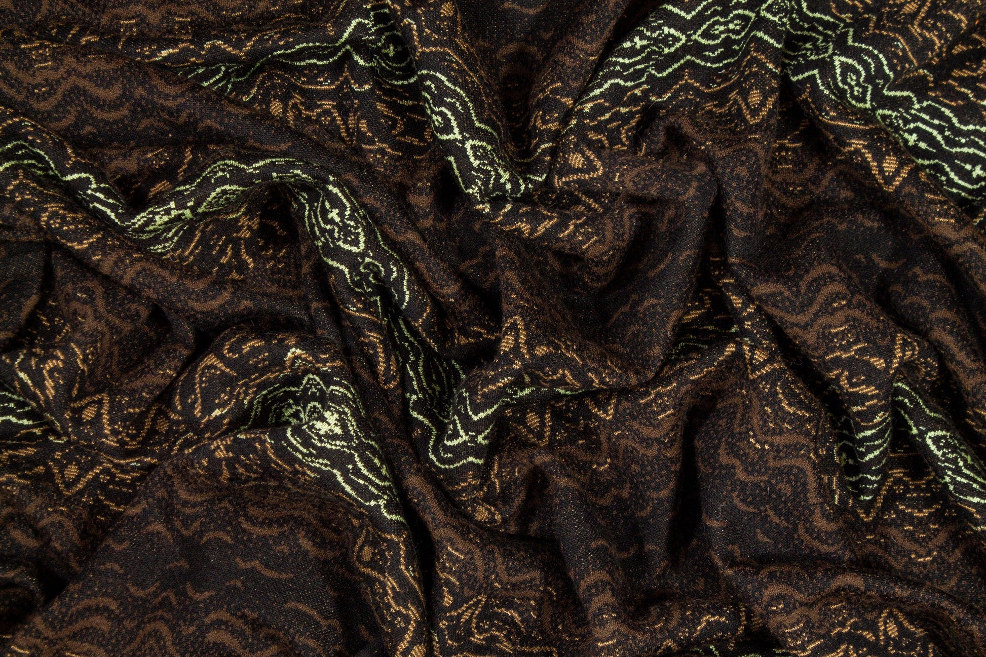 Abstract Wool Jersey - Prime Fabrics