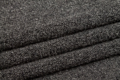 Charcoal Gray Wool Jersey Knit - Prime Fabrics