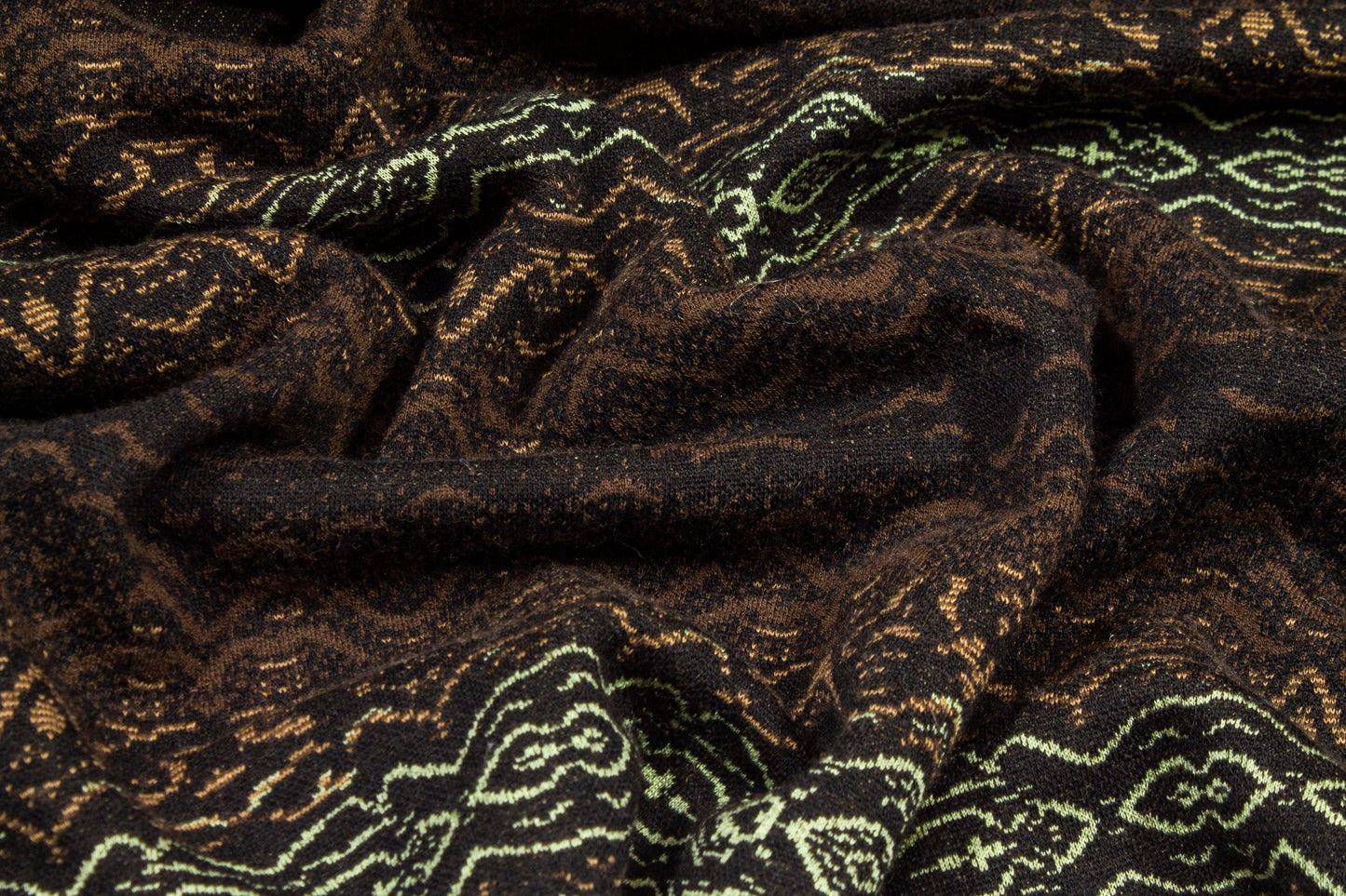 Abstract Wool Jersey - Prime Fabrics