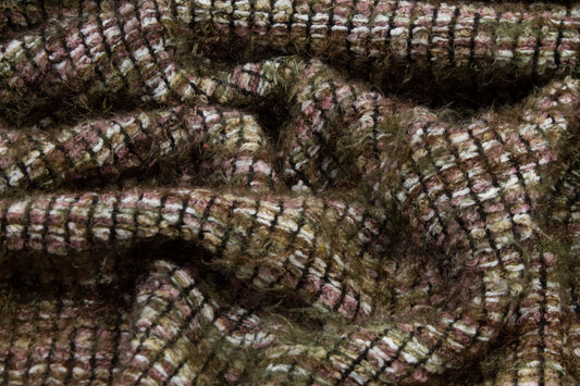 Green Poly Wool Knit - Prime Fabrics