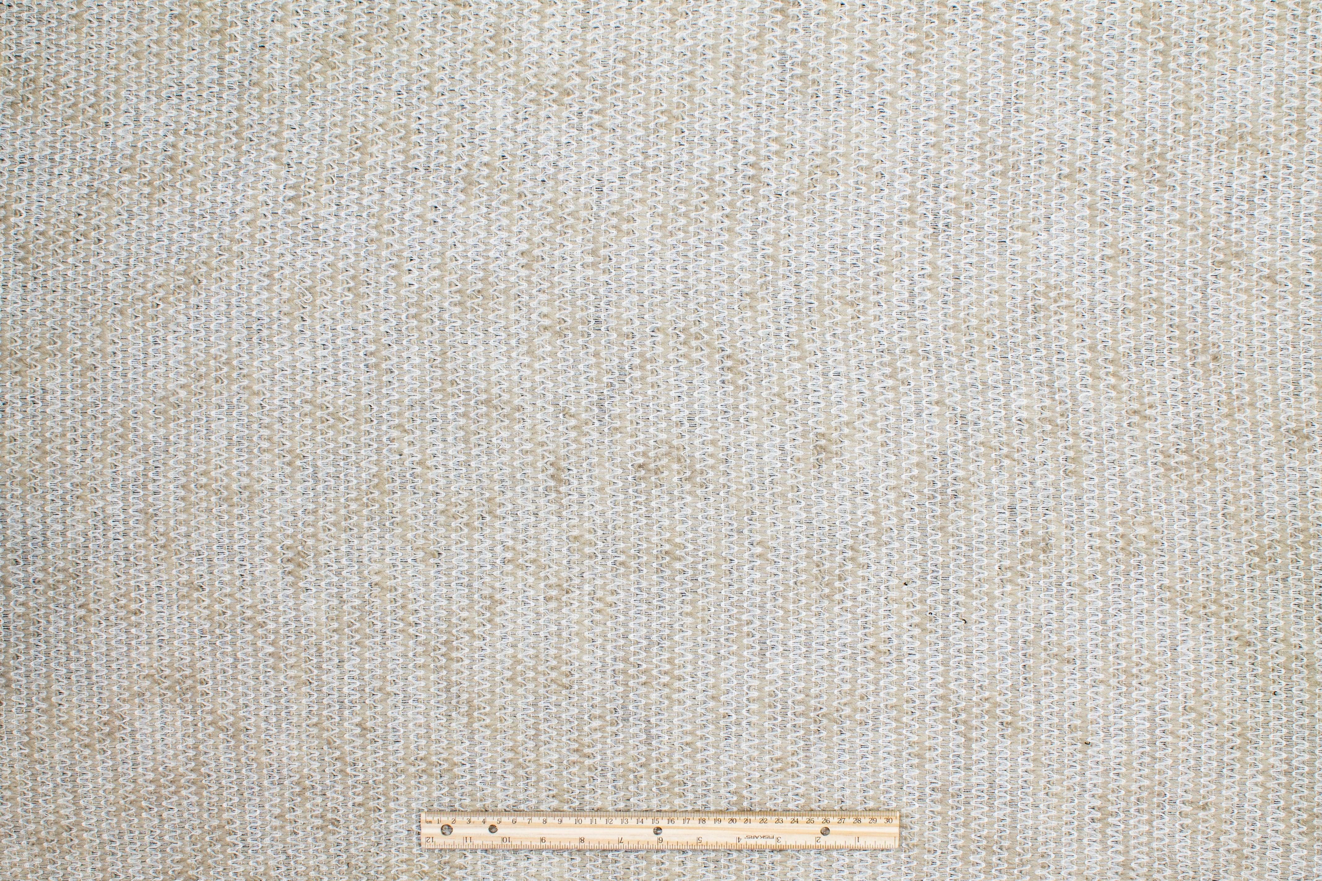 Off White Wool Knit - Prime Fabrics
