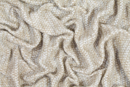 Off White Wool Knit - Prime Fabrics