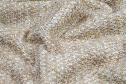 Off White Wool Knit - Prime Fabrics
