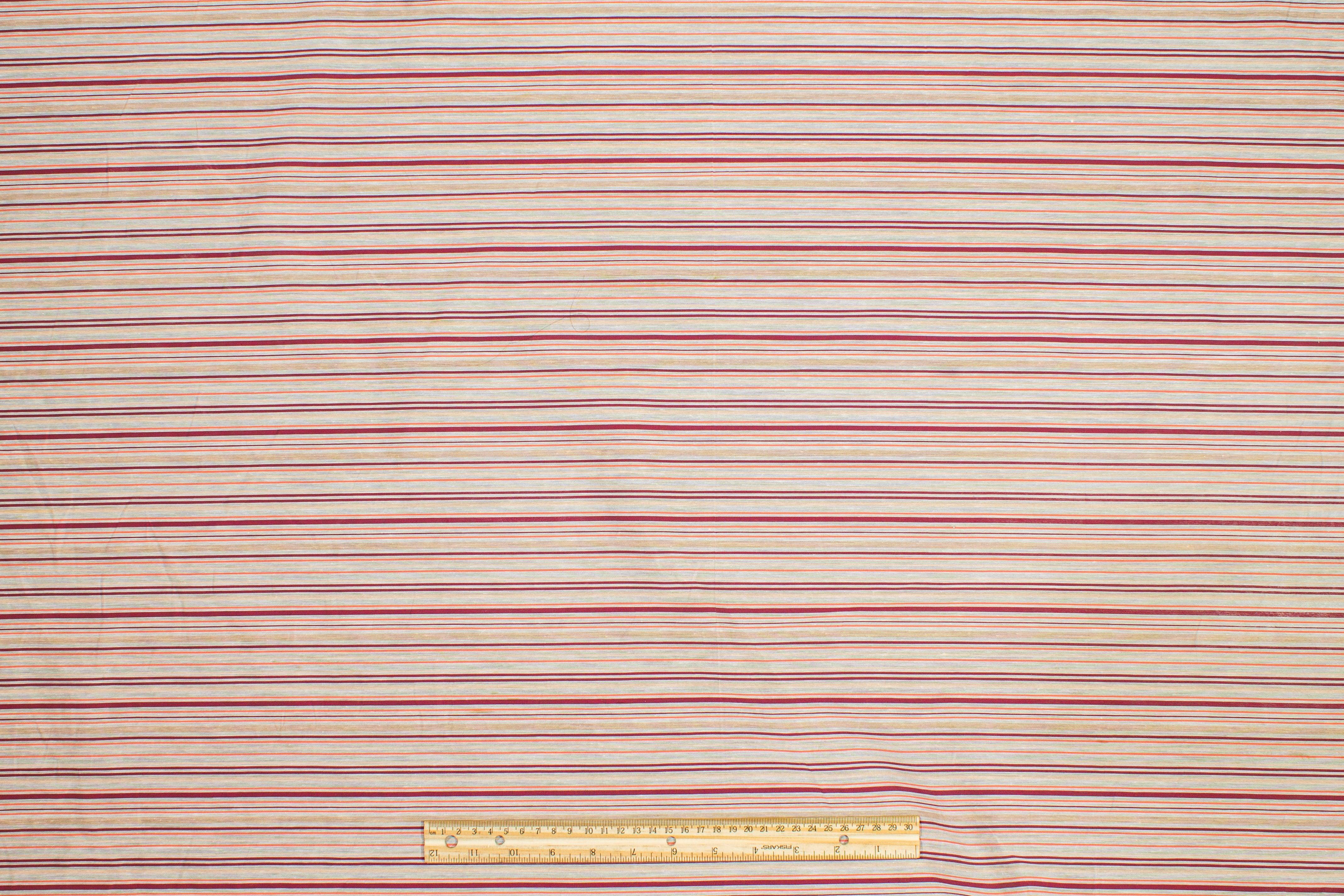 Striped Cotton Voile - Pink - Prime Fabrics