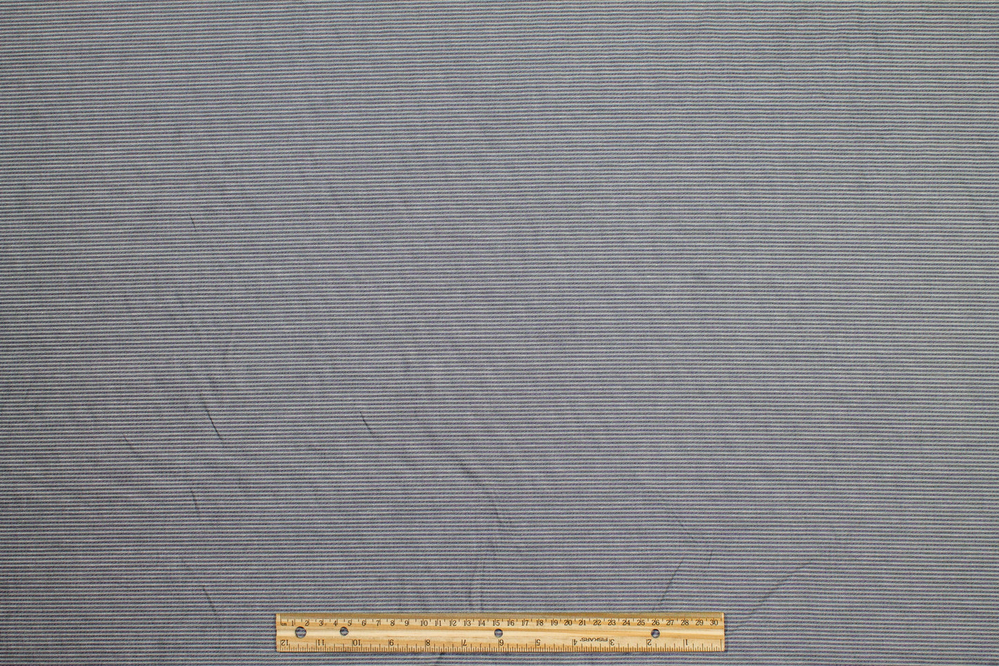 Striped Cotton Shirting - Gray - Prime Fabrics