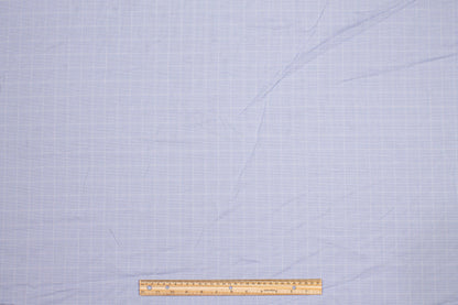 Glen Check Cotton Shirting - Blue Purple - Prime Fabrics