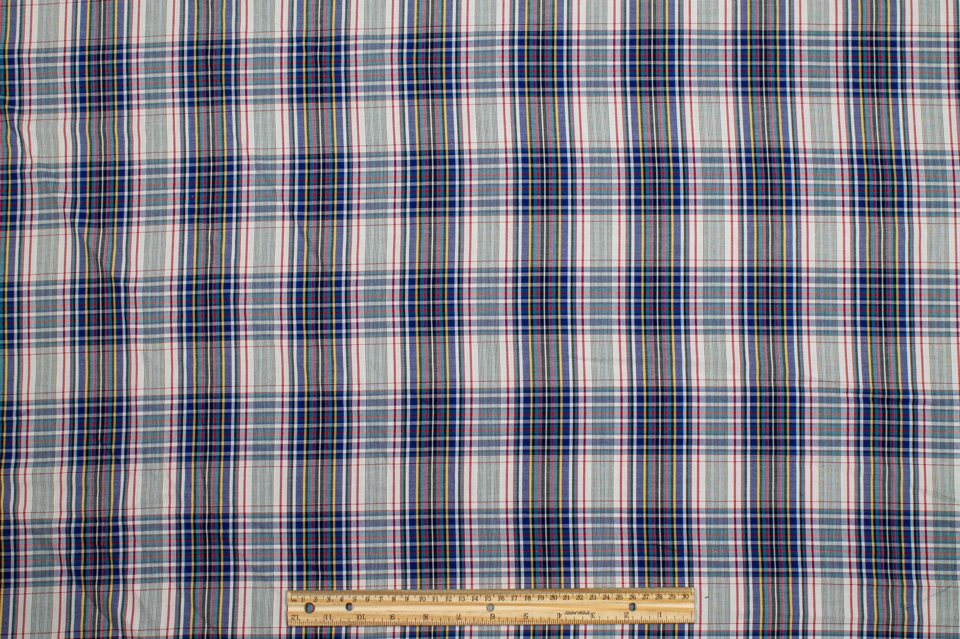 Plaid Cotton Voile Shirting - Multicolor - Prime Fabrics